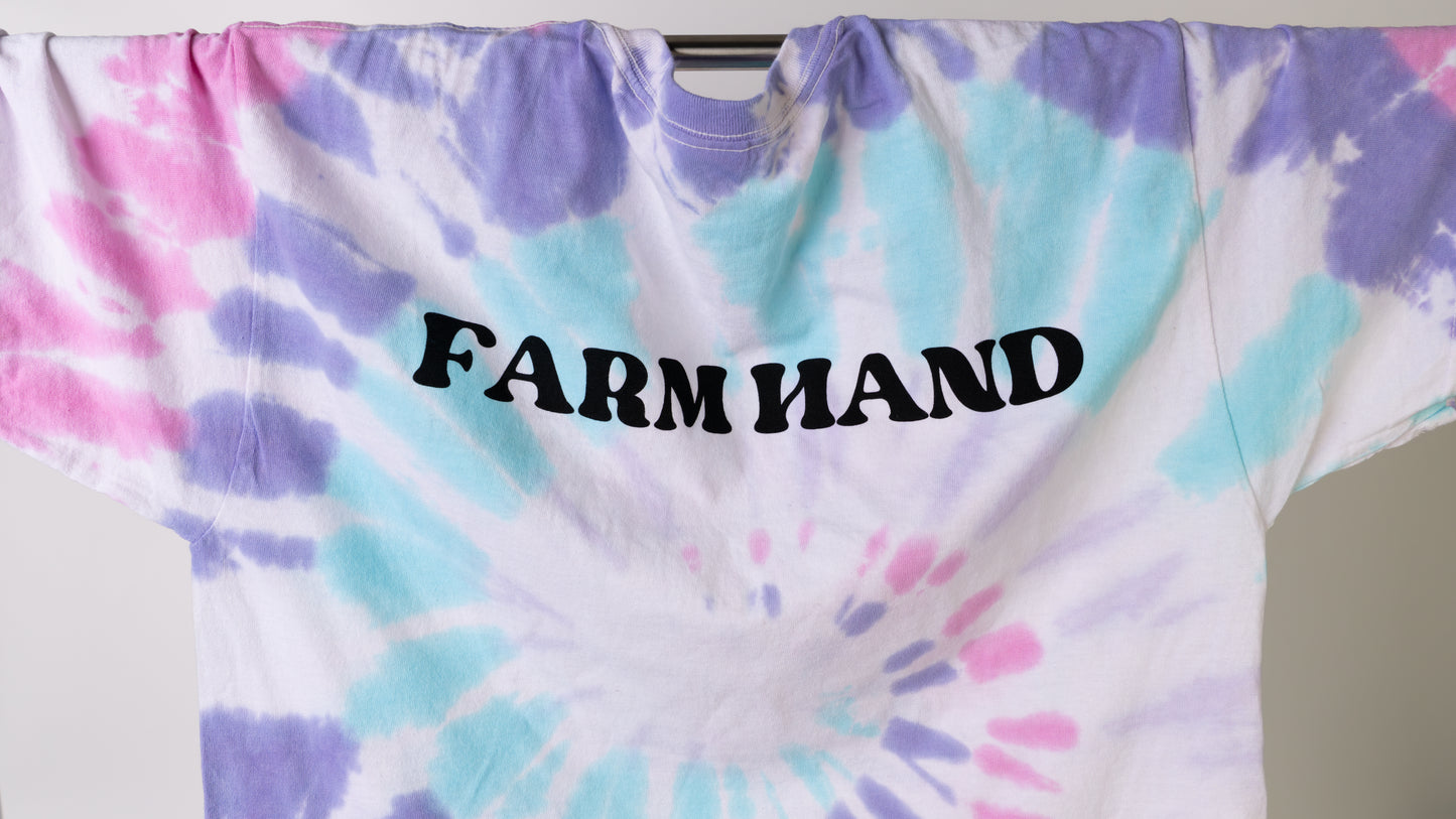Camp Winnie Unisex "Farm Hand" Tie Dye Shirt
